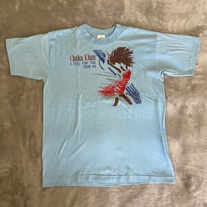 Vintage 1984 Chaka Khan I Feel For You Tour T Shirt